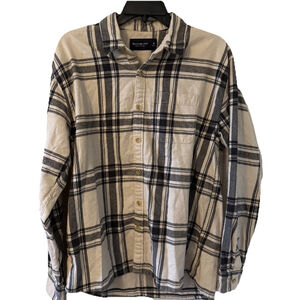 Abercrombie And Fitch Soft A&F Flannel Size Medium Plaid